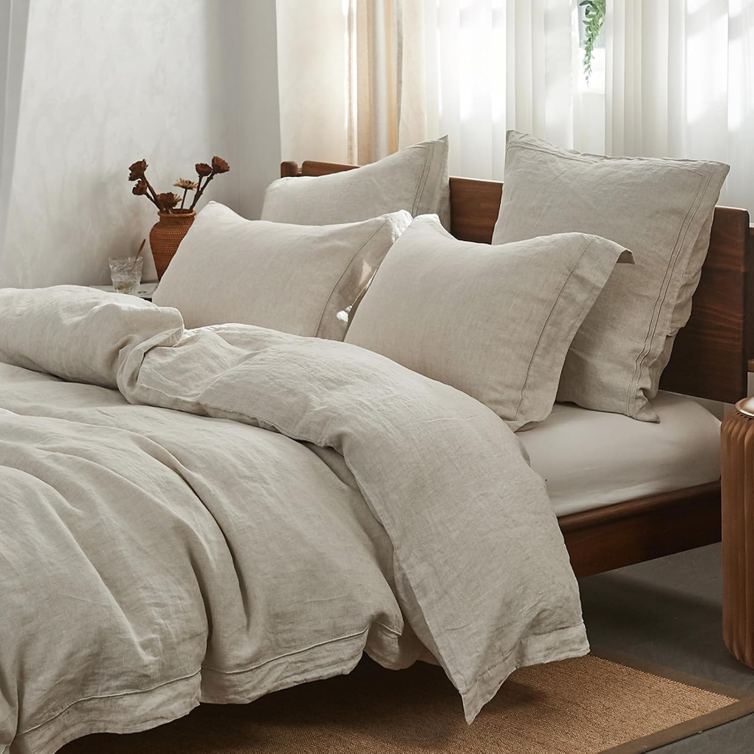 Saf Yıkanmış Keten Yorgan Seti - Linen Duvet Cover incelemesi ve fiyatı