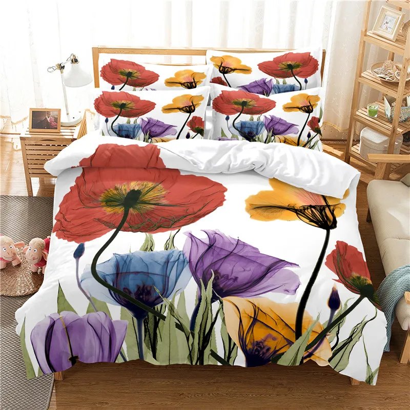 Çiçekler Yatak Seti Nevresim S - Linen Duvet Cover incelemesi ve fiyatı