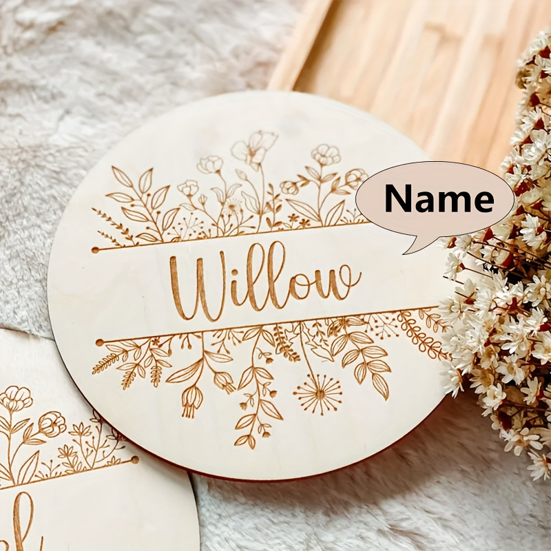 Kişiye Özel Çiçek Desenli İsim - Personalized Engraved Gift incelemesi ve fiyatı