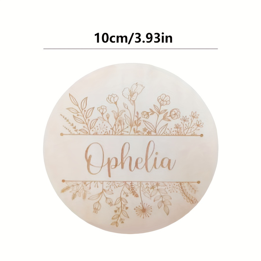 Kişiye Özel Çiçek Desenli İsim - Personalized Engraved Gift incelemesi ve fiyatı