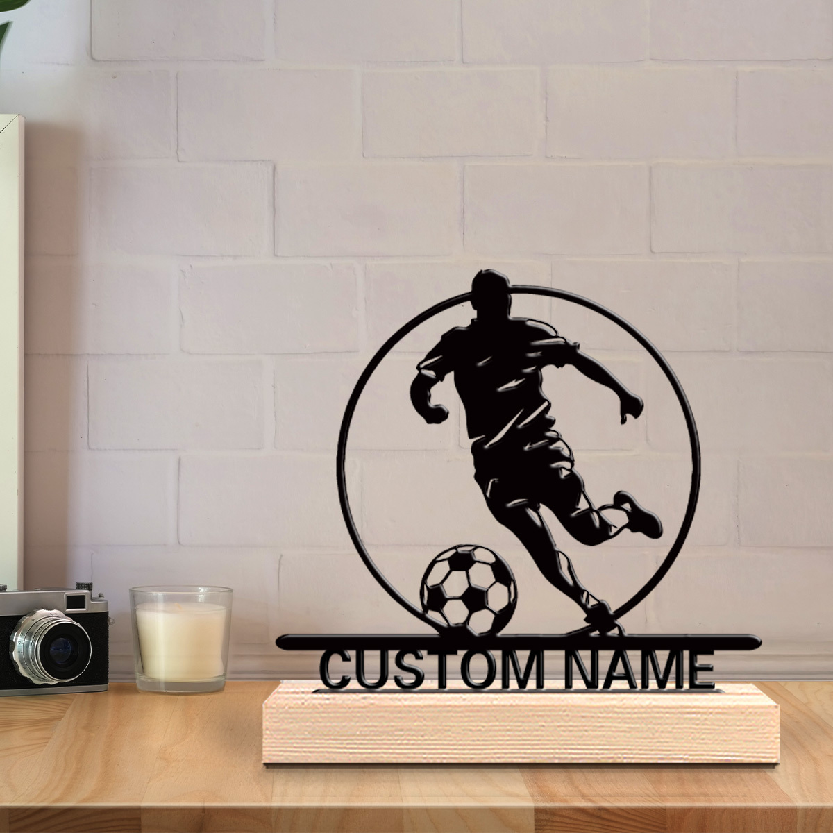 İsme Özel Metal Futbolcu Heyke - Personalized Engraved Gift incelemesi ve fiyatı